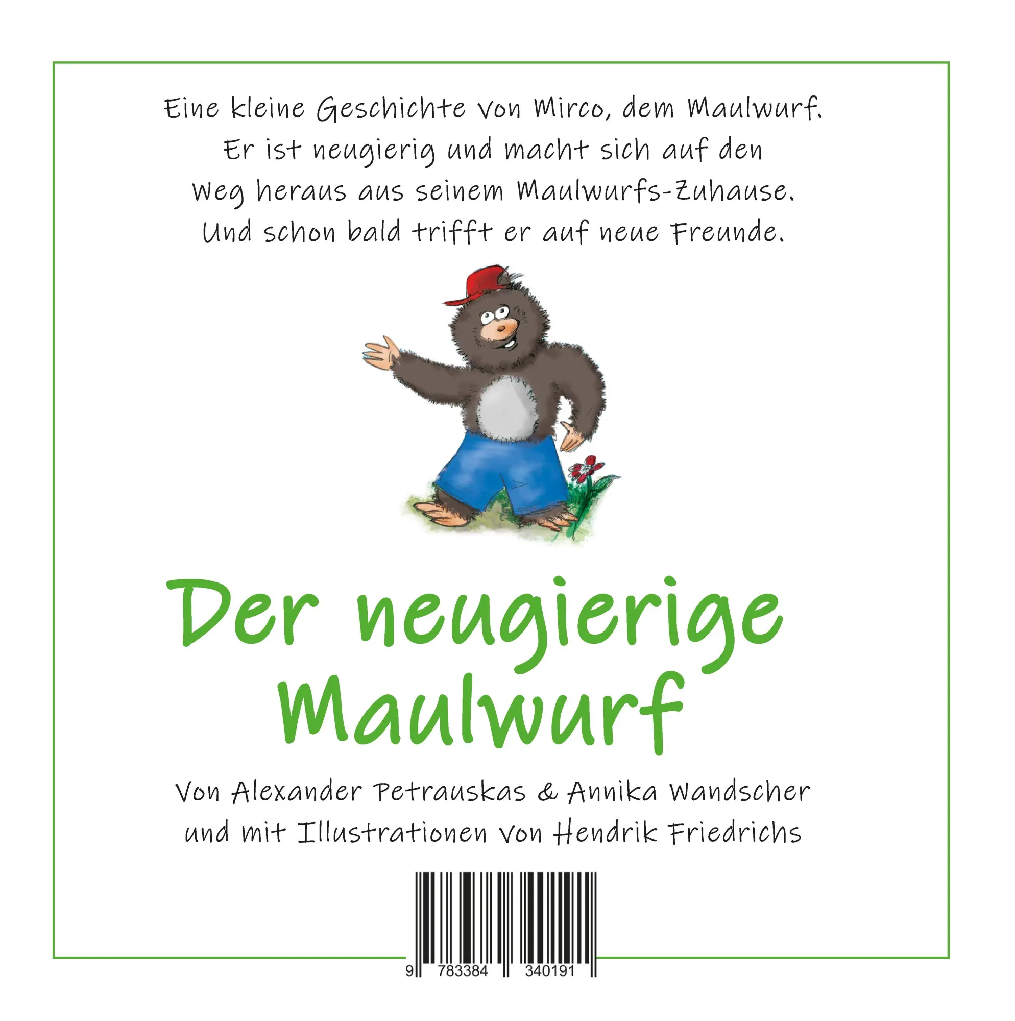Rückseite: 9783384340191 | Mirco - Der neugierige Maulwurf | Annika Wandscher (u. a.) | Buch