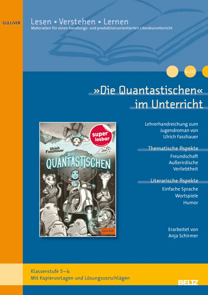 Cover: 9783407720191 | »Die Quantastischen« im Unterricht | Anja Schirmer | Broschüre | 32 S.