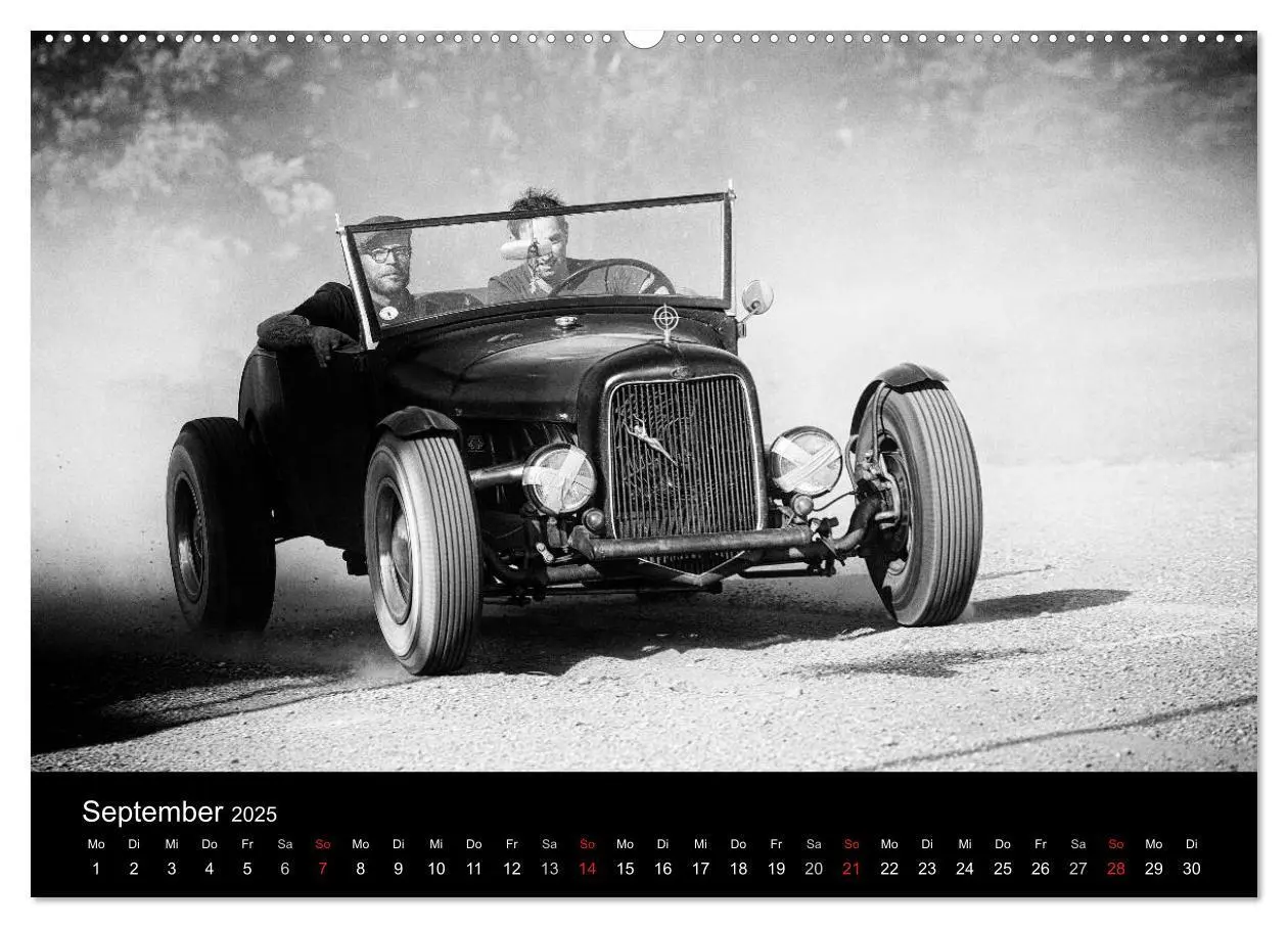 Bild: 9783435750191 | Hot Rods (Wandkalender 2025 DIN A2 quer), CALVENDO Monatskalender