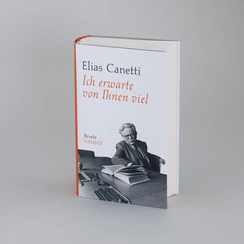 Bild: 9783446260191 | Ich erwarte von Ihnen viel | Elias Canetti | Buch | mit Lesebändchen