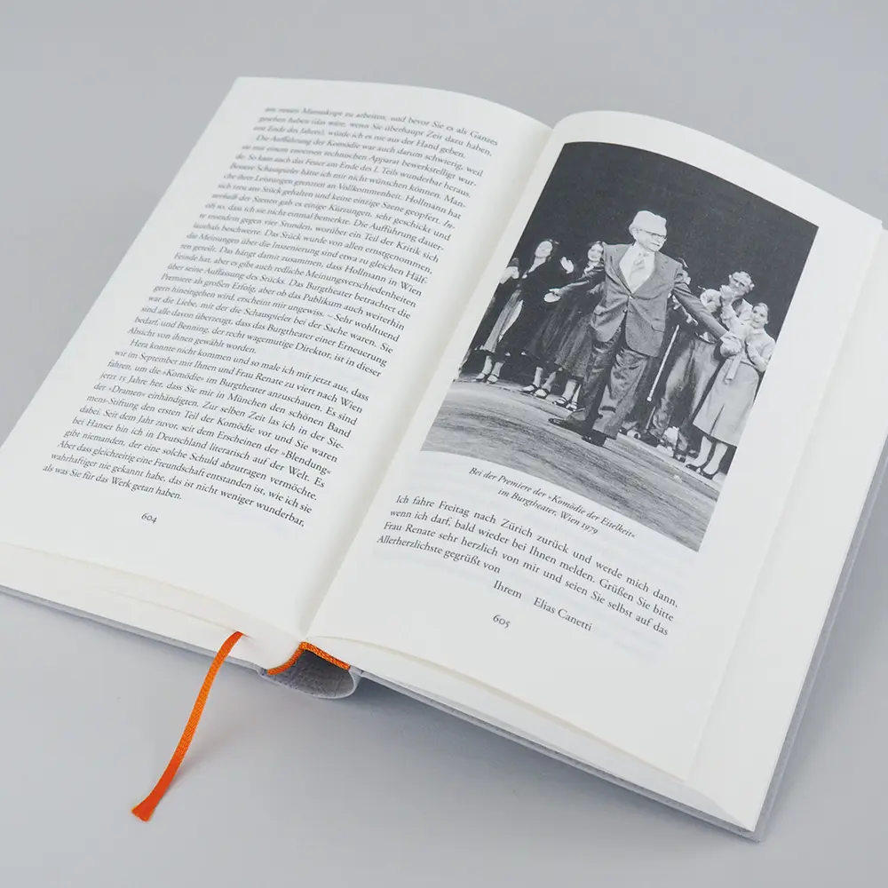 Bild: 9783446260191 | Ich erwarte von Ihnen viel | Elias Canetti | Buch | mit Lesebändchen
