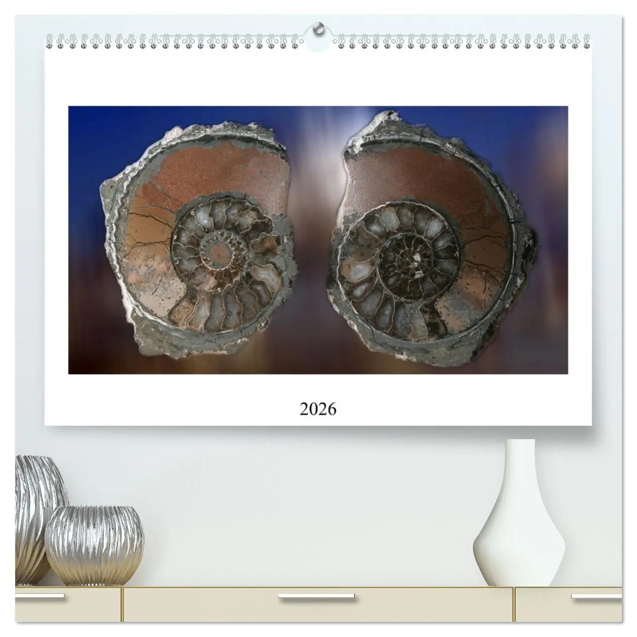 Cover: 9783457460191 | Versteinerte Welt (hochwertiger Premium Wandkalender 2026 DIN A2...