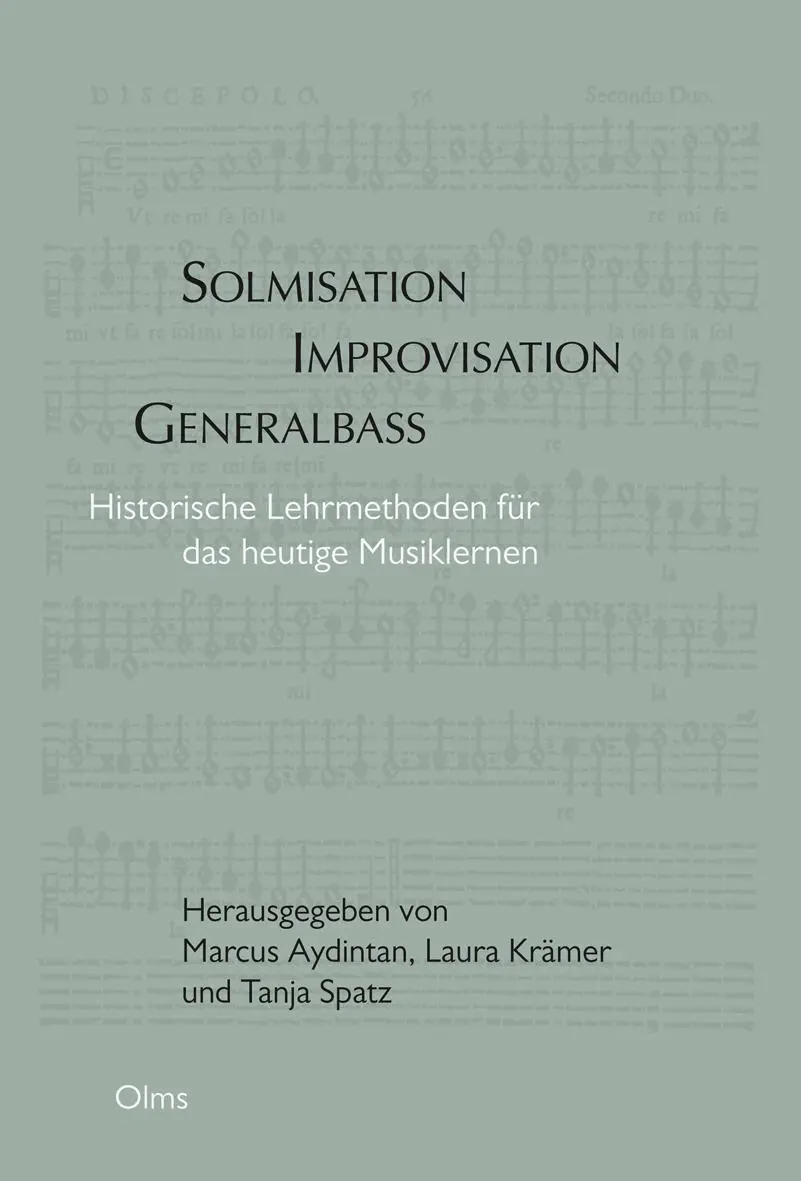 Cover: 9783487160191 | Solmisation, Improvisation, Generalbass | Marcus Aydintan (u. a.)