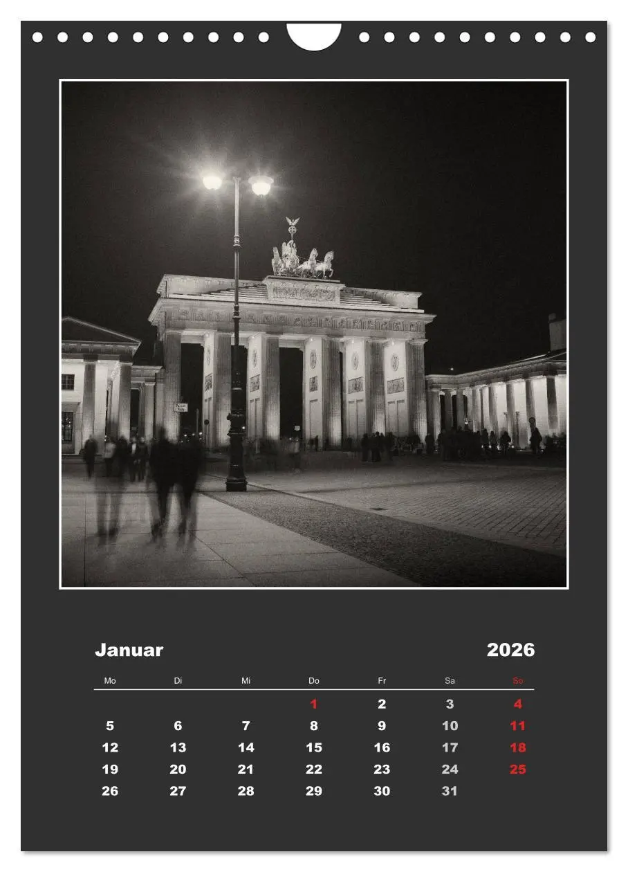 Bild: 9783516480191 | Berlin - Portrait einer Stadt (Wandkalender 2026 DIN A4 hoch),...