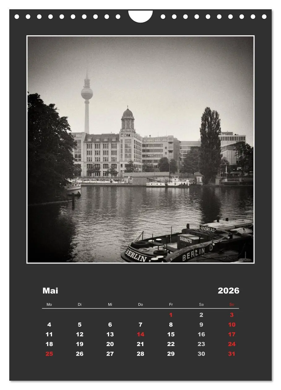 Bild: 9783516480191 | Berlin - Portrait einer Stadt (Wandkalender 2026 DIN A4 hoch),...