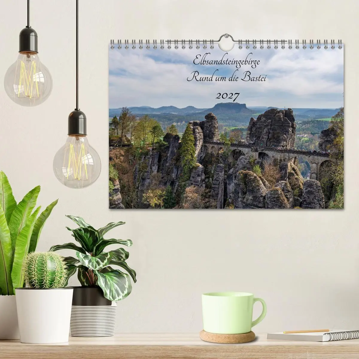 Bild: 9783569710191 | Elbsandsteingebirge - Rund um die Bastei (Wandkalender 2027 DIN A4...