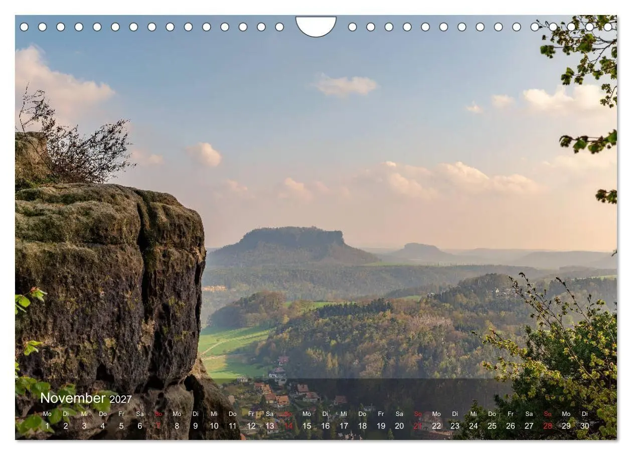 Bild: 9783569710191 | Elbsandsteingebirge - Rund um die Bastei (Wandkalender 2027 DIN A4...