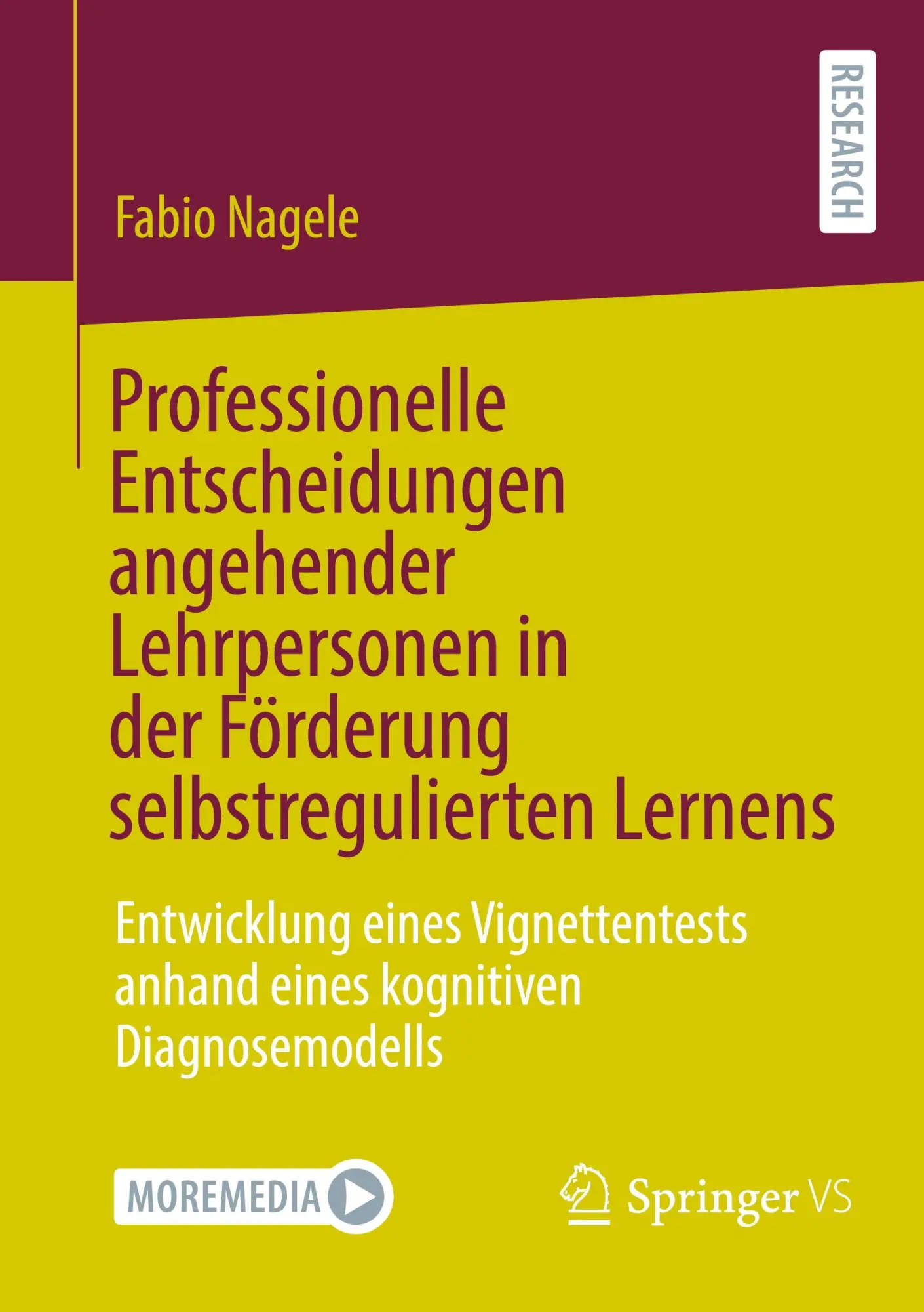 Cover: 9783658360191 | Professionelle Entscheidungen angehender Lehrpersonen in der...