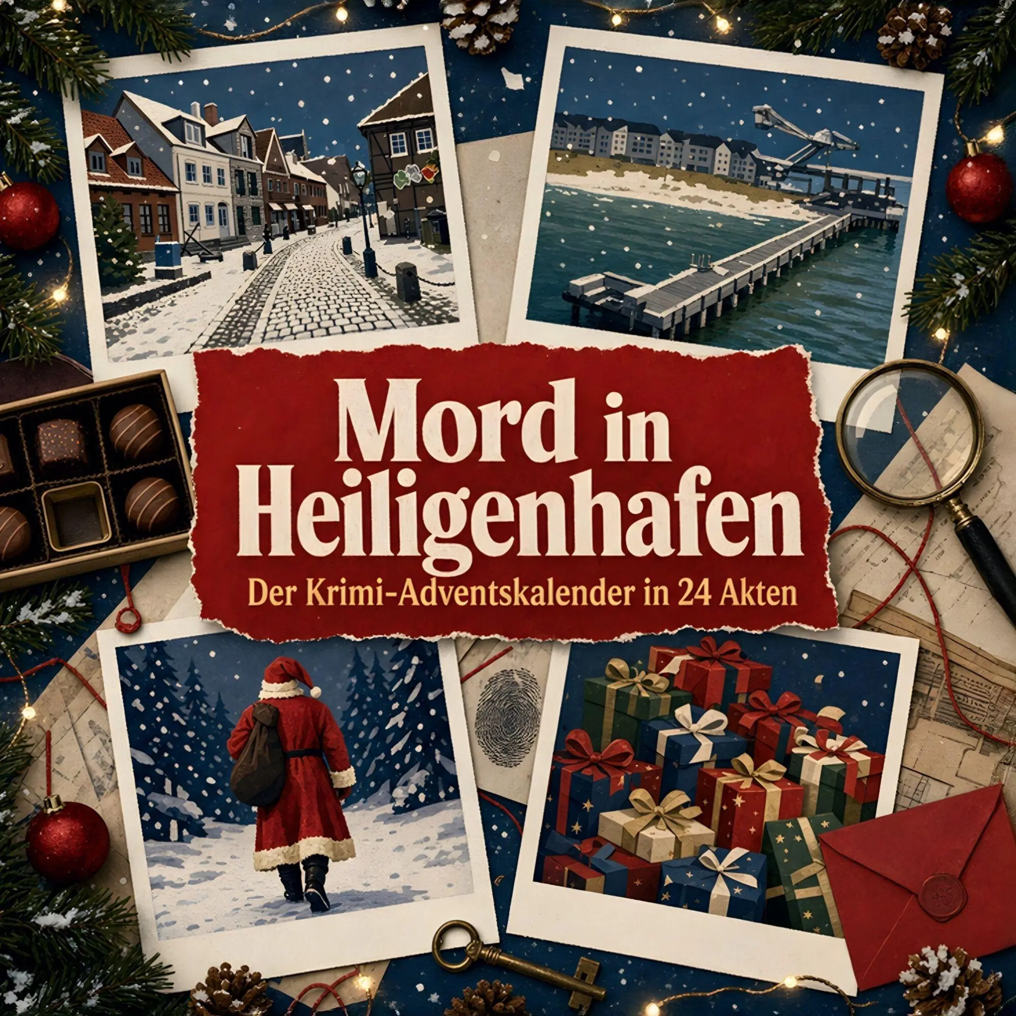 Cover: 9783696120191 | Mord in Heiligenhafen | Der Krimi-Adventskalender in 24 Akten | Peters