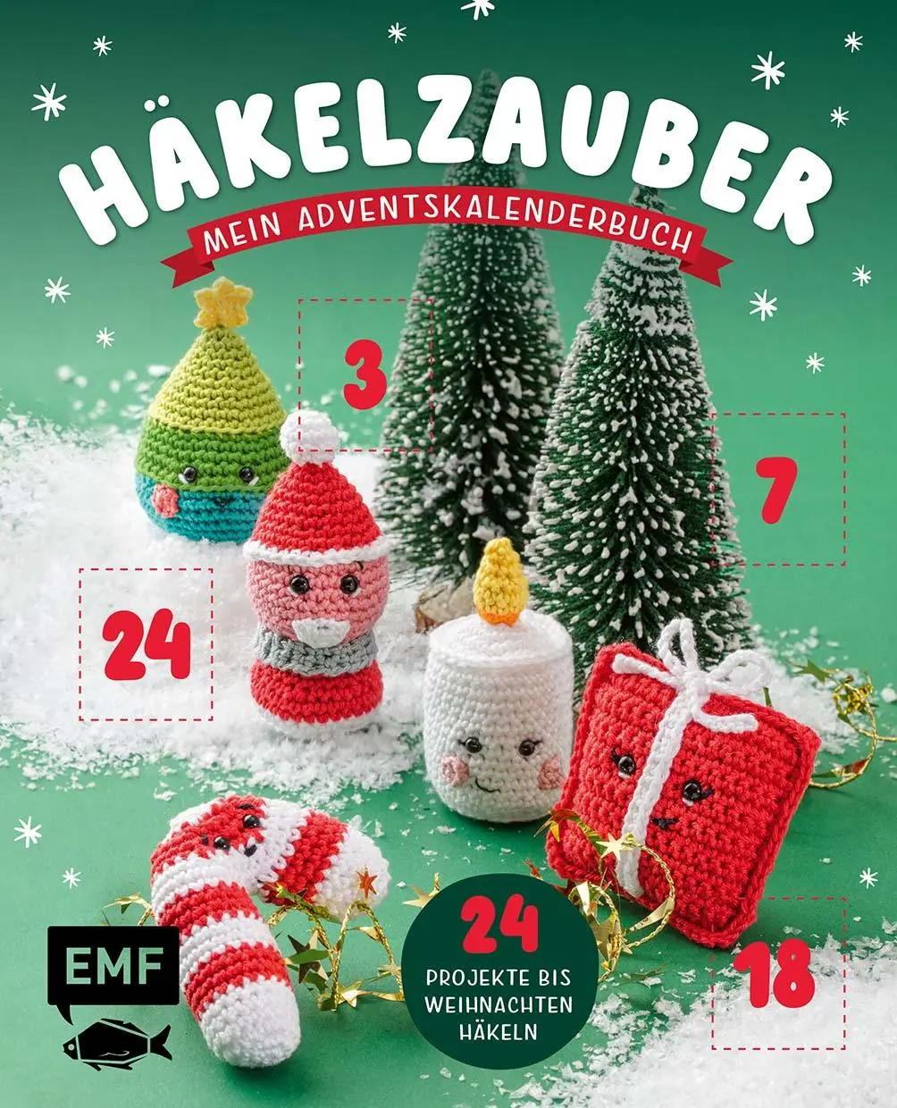 Cover: 9783745930191 | Mein Adventskalender-Buch Häkelzauber | Lucia Förthmann (u. a.) | Buch