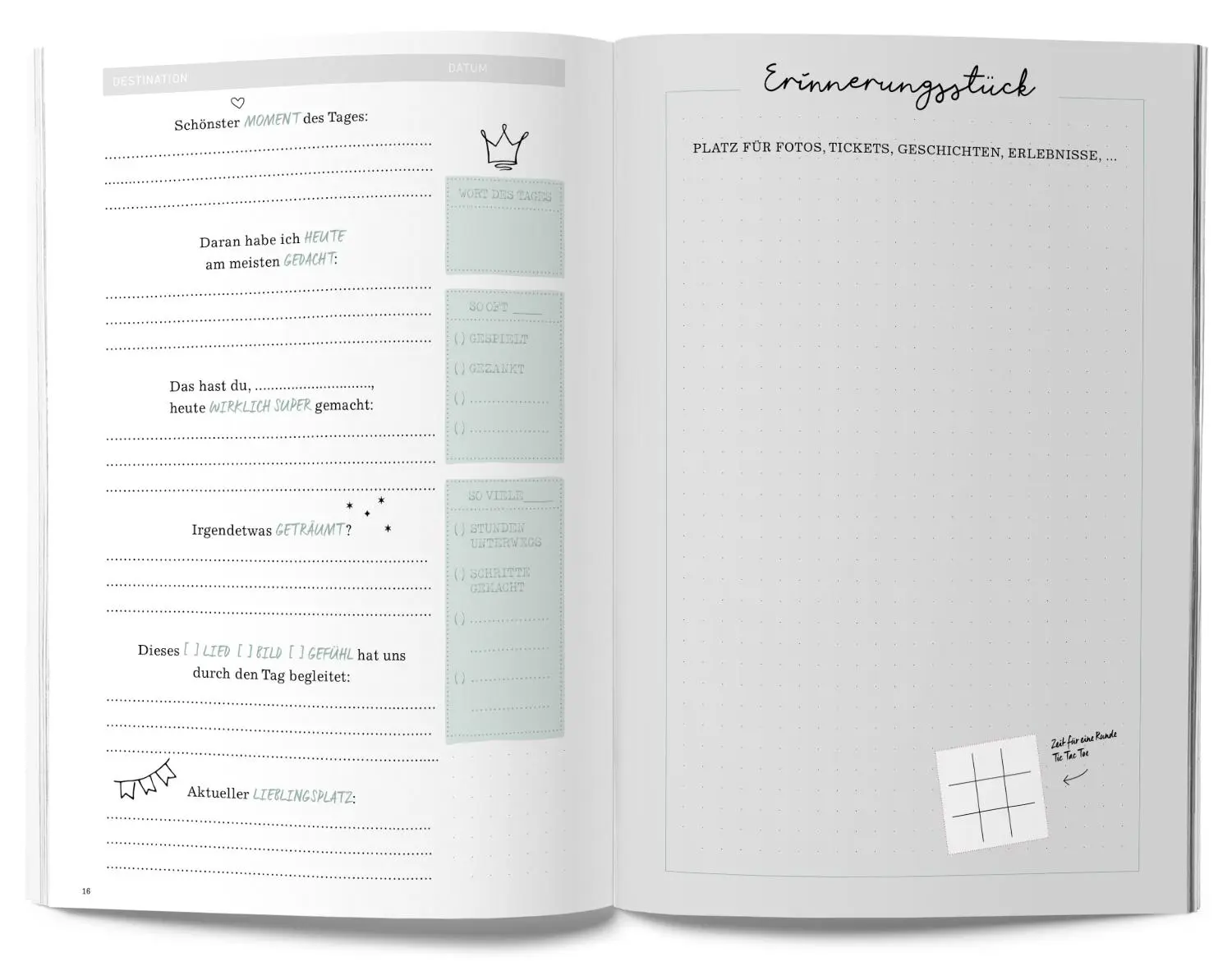 Bild: 9783828330191 | GuideMe Reisetagebuch Travel Memories "Für Familien" | Debora Messerli