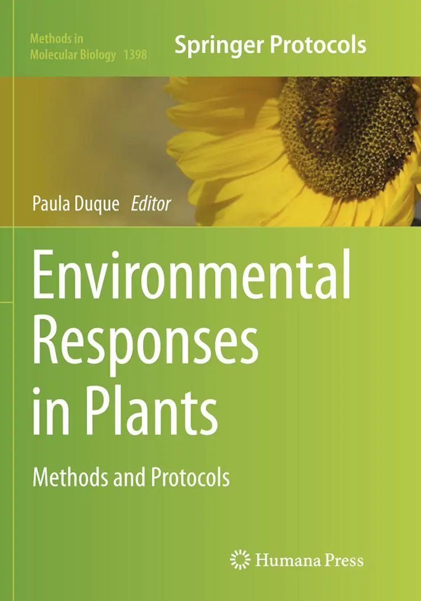 Cover: 9781493980291 | Environmental Responses in Plants | Methods and Protocols | Duque