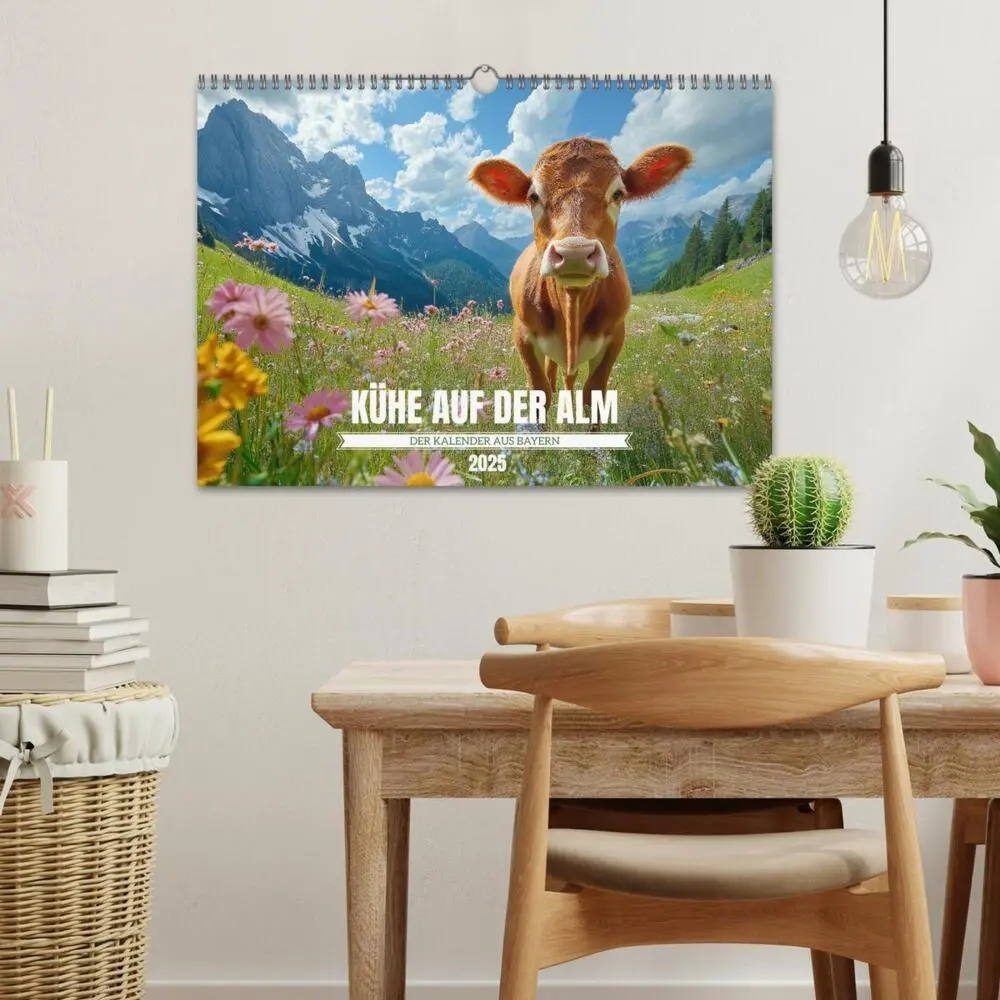 Bild: 9783457210291 | KÜHE AUF DER ALM - Der Kalender aus Bayern (Wandkalender 2025 DIN...