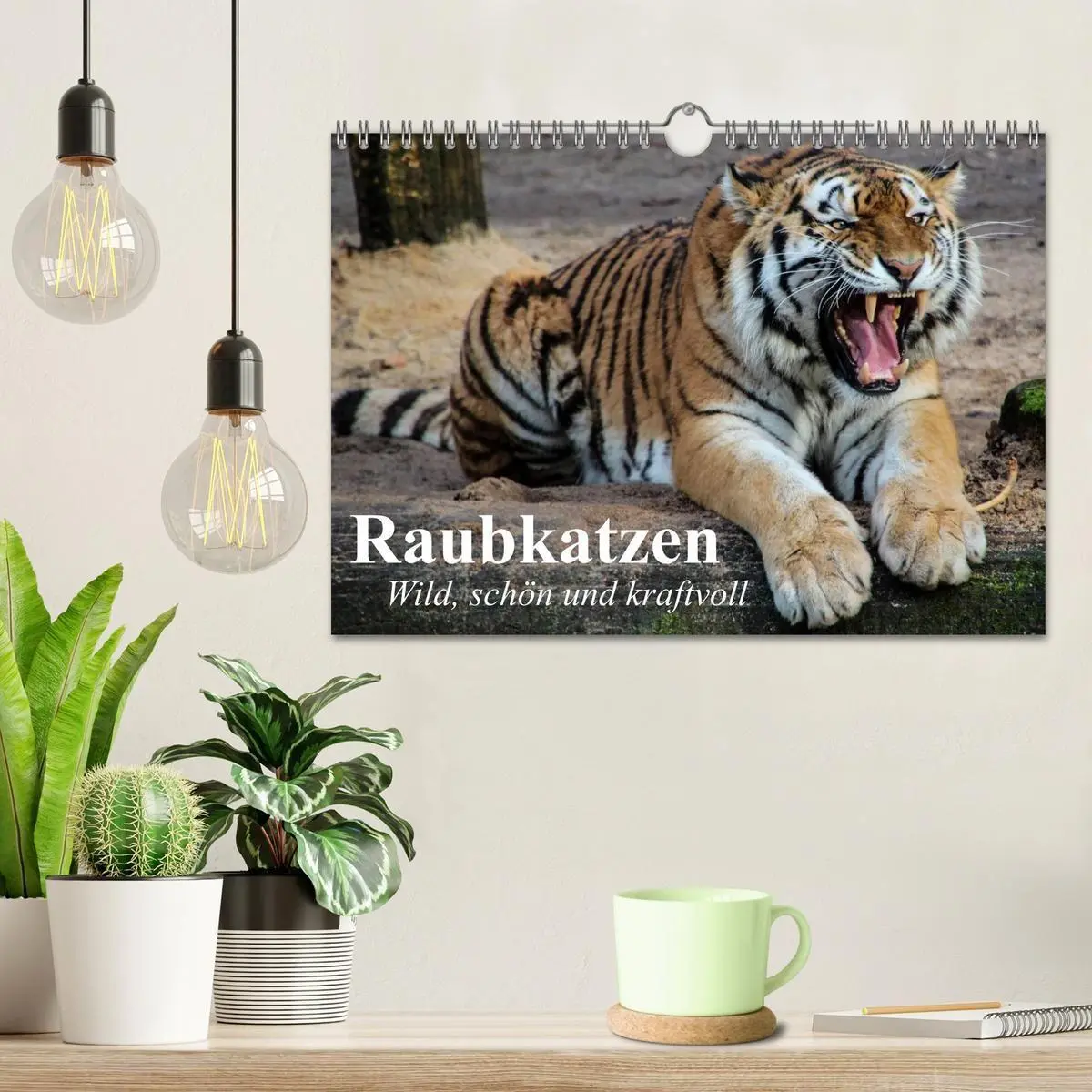 Bild: 9783594140291 | Raubkatzen. Wild, schön und kraftvoll (Wandkalender 2027 DIN A4...