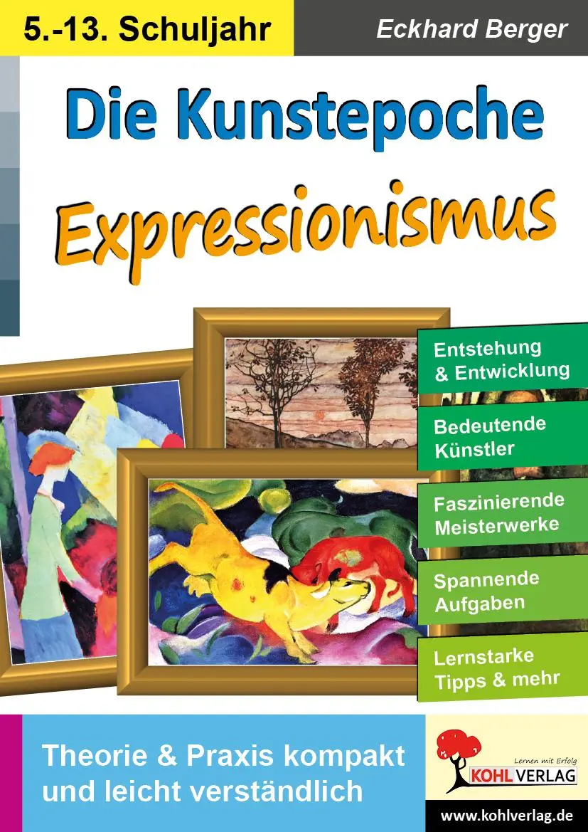 Cover: 9783966240291 | Die Kunstepoche EXPRESSIONISMUS | Eckhard Berger | Taschenbuch | 48 S.