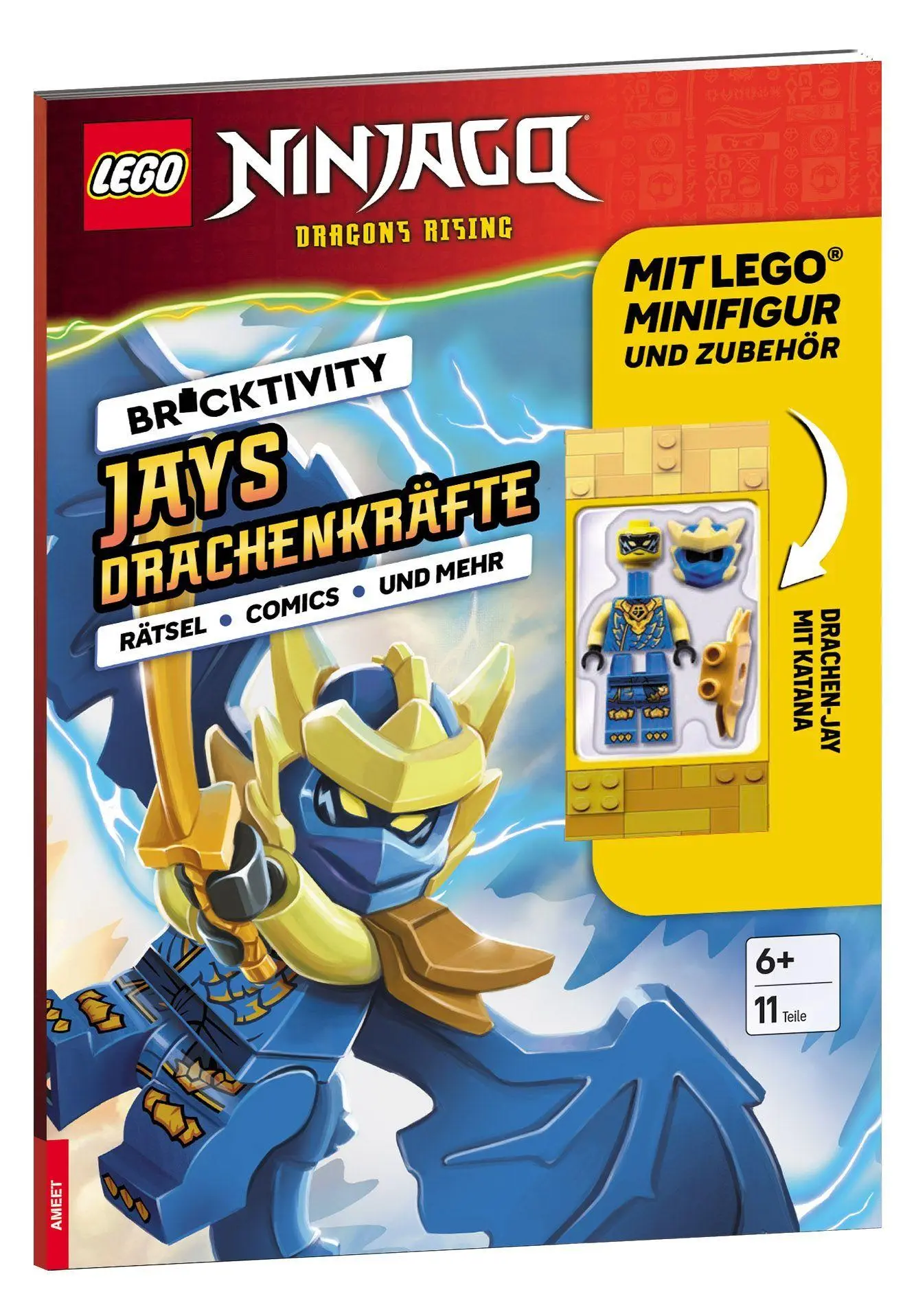 Cover: 9788325350291 | LEGO® NINJAGO® - Jays Drachenkräfte | Taschenbuch | 32 S. | Deutsch