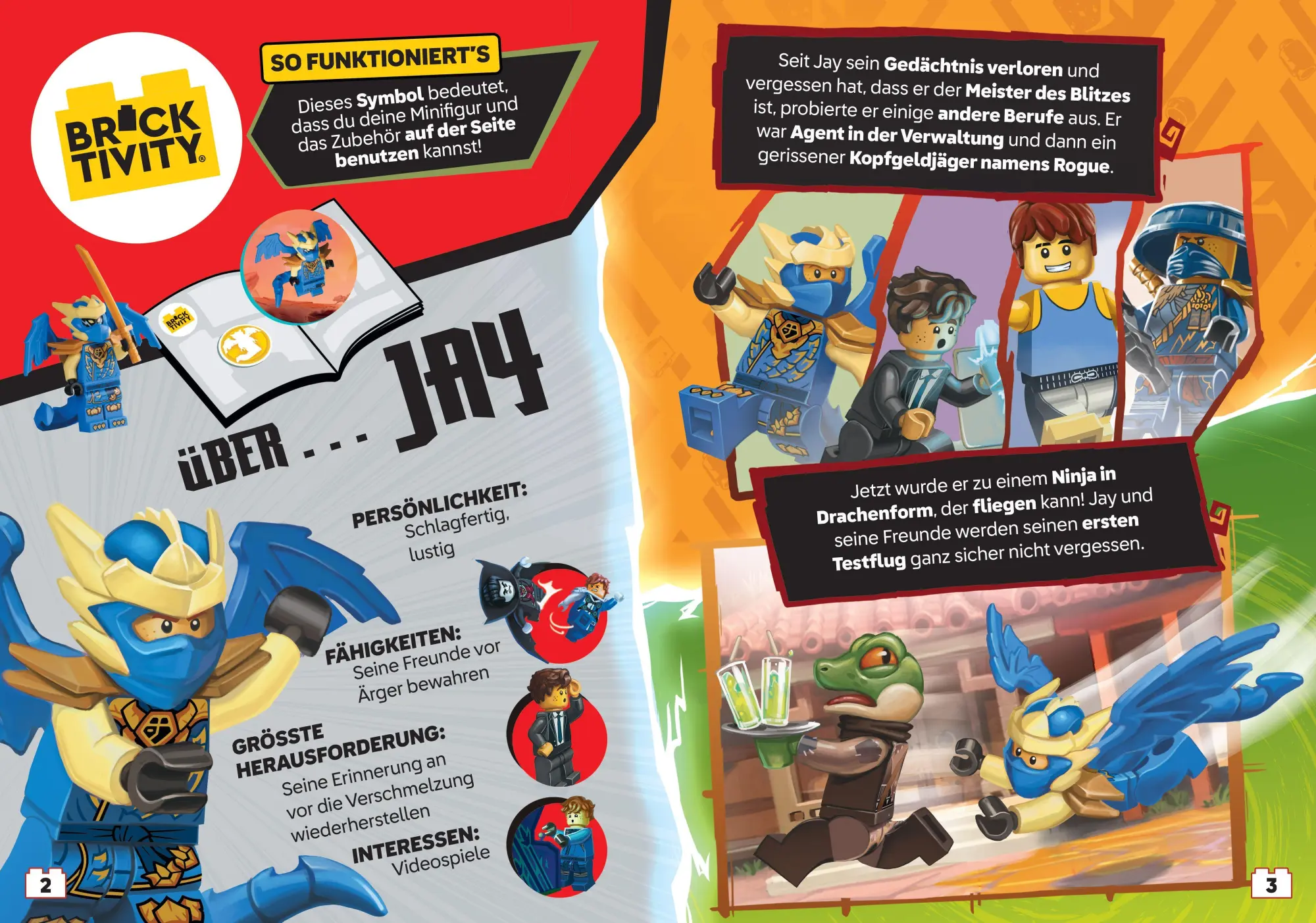 Bild: 9788325350291 | LEGO® NINJAGO® - Jays Drachenkräfte | Taschenbuch | 32 S. | Deutsch