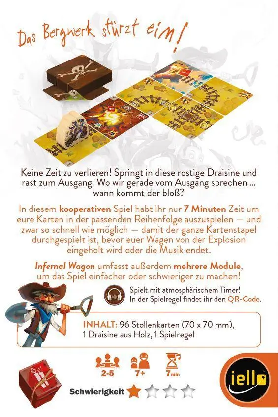 Bild: 3701551700391 | Infernal Wagon | Alexandre Emerit (u. a.) | Spiel | 700391 | Deutsch