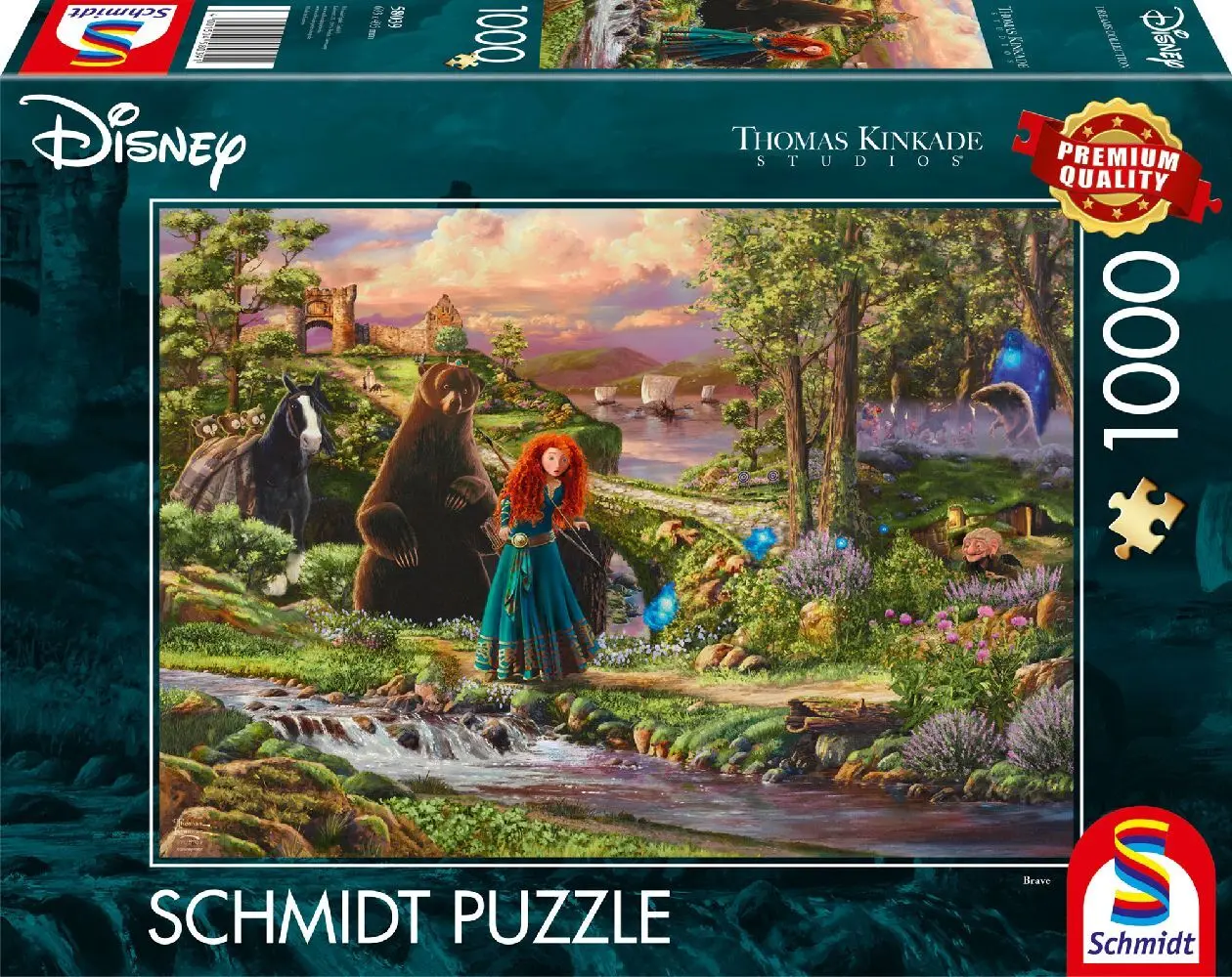 Cover: 4001504580391 | Disney, Brave, Merida | Spiel | Schachtel | 58039 | 2024