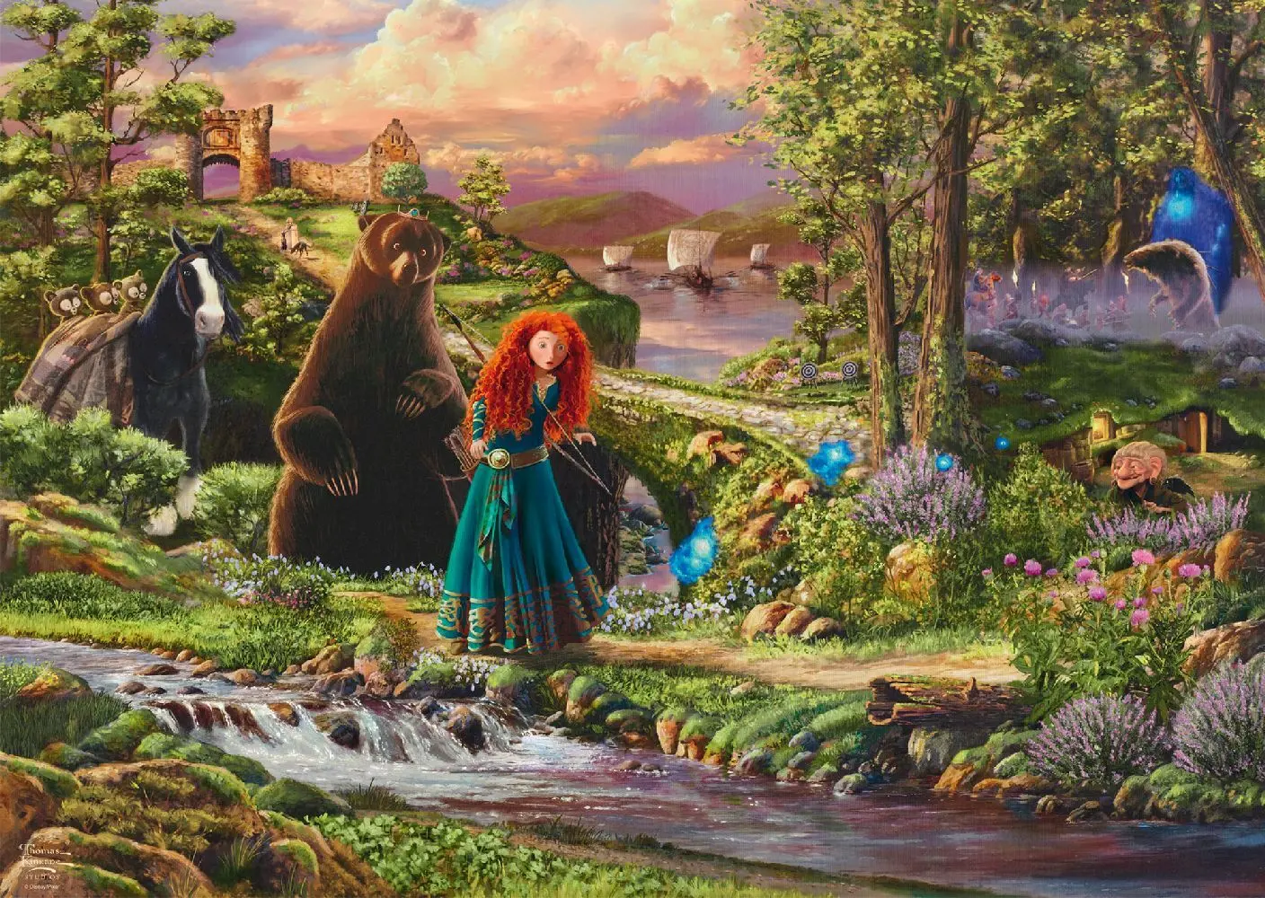 Bild: 4001504580391 | Disney, Brave, Merida | Spiel | Schachtel | 58039 | 2024
