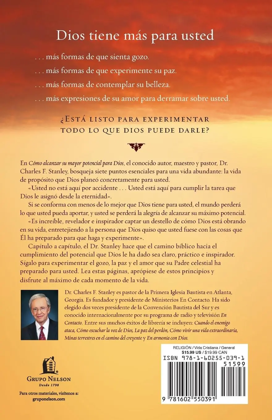 Rückseite: 9781602550391 | Como Alcanzar su Mayor Potencial Para Dios = How to Reach Your Full...