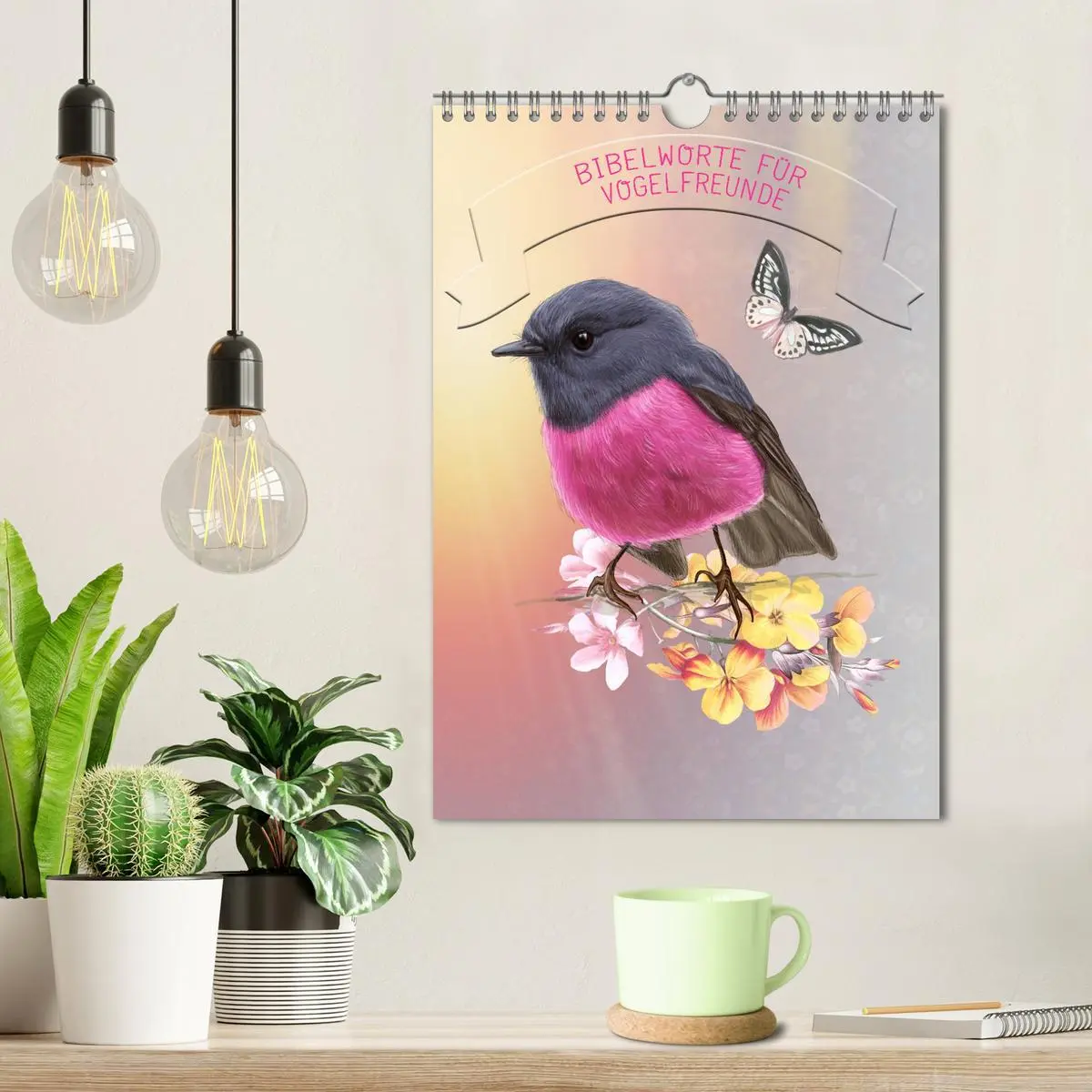 Bild: 9783516390391 | Bibelworte für Vogelfreunde (Wandkalender 2026 DIN A4 hoch),...