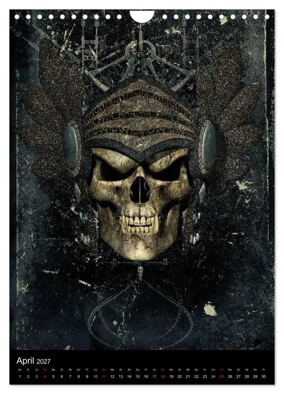 Bild: 9783594130391 | S.O.D. - Skulls Of Death Vol. I - Totenkopf Artworks (Wandkalender...