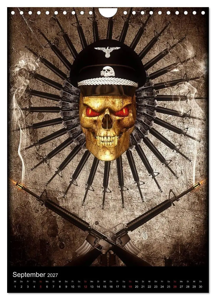 Bild: 9783594130391 | S.O.D. - Skulls Of Death Vol. I - Totenkopf Artworks (Wandkalender...