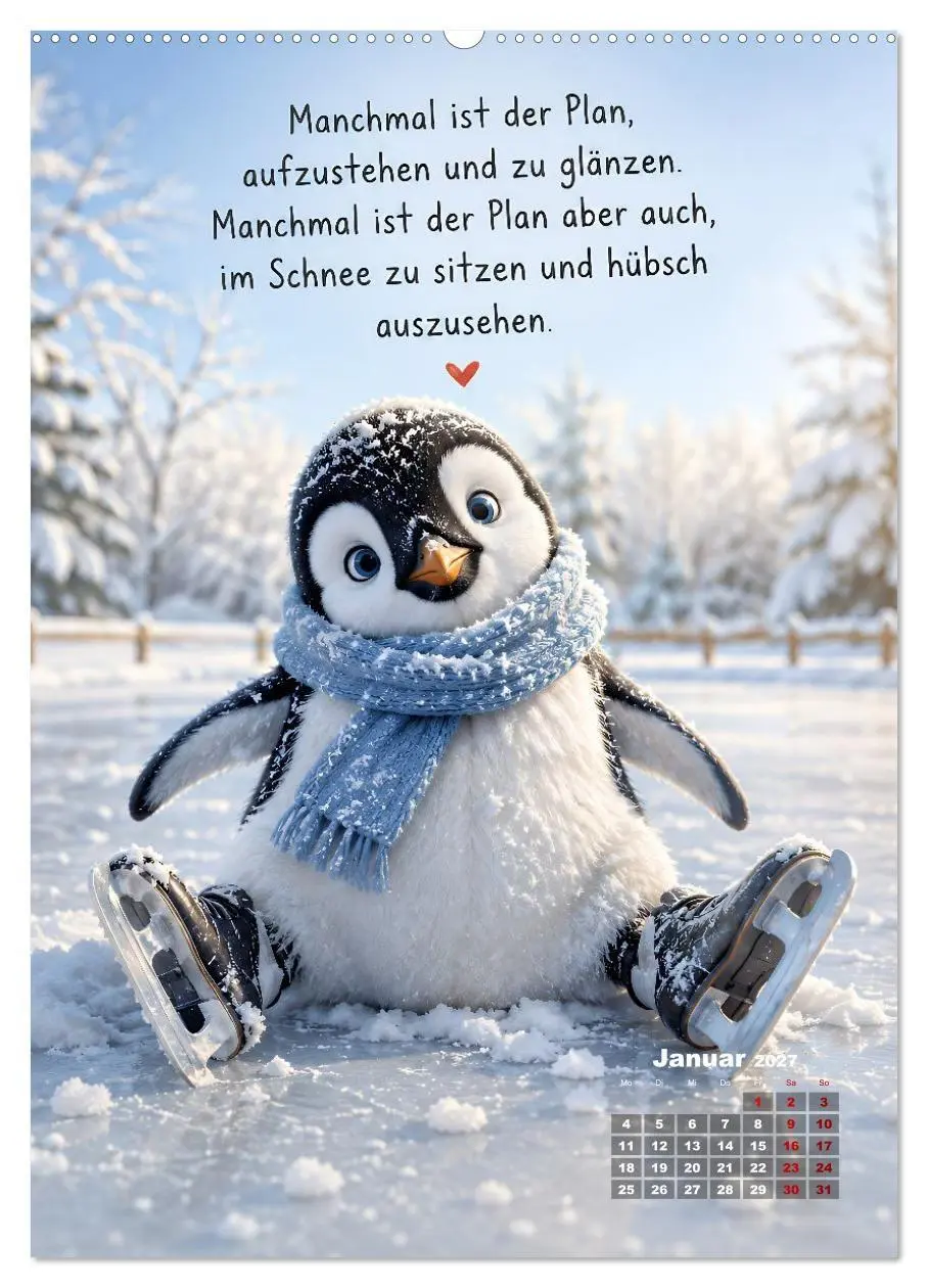 Bild: 9783594370391 | Oscar - Lachen ist die beste Jahreszeit (Wandkalender 2027 DIN A2...