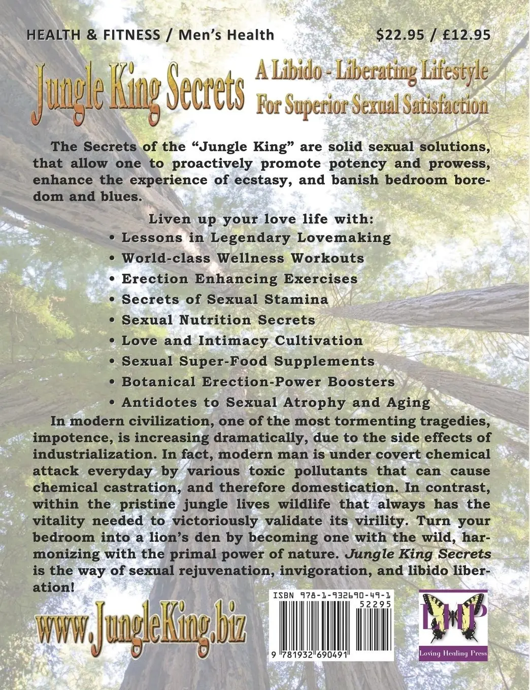 Rückseite: 9781932690491 | Jungle King Secrets | D. Paul Adcock | Taschenbuch | Englisch | 2008