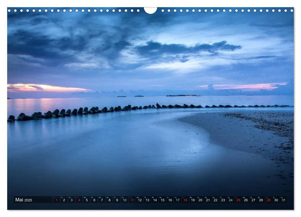 Bild: 9783435580491 | Malediven - Inseltraum im Paradies (Wandkalender 2025 DIN A3 quer),...