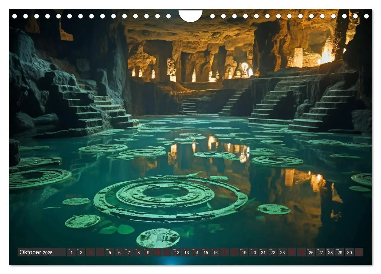Bild: 9783457360491 | Rätselhaftes aus der Archäologie (Wandkalender 2026 DIN A4 quer),...