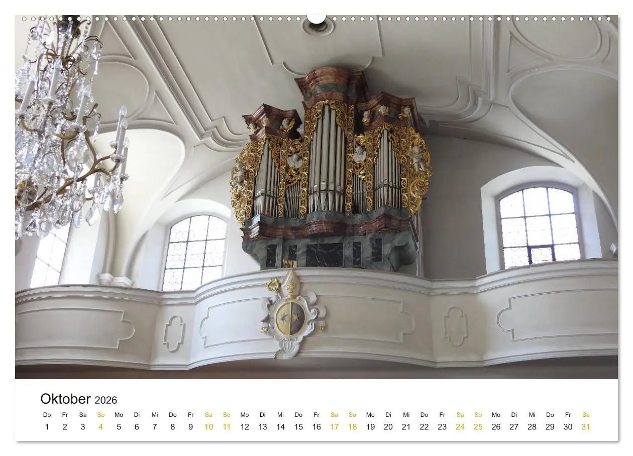 Bild: 9783457670491 | Fantastische Welt der Orgeln (hochwertiger Premium Wandkalender...