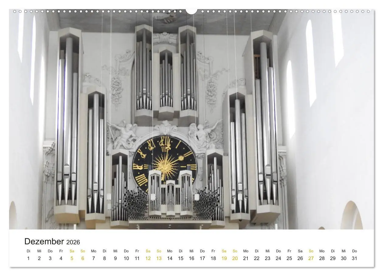 Bild: 9783457670491 | Fantastische Welt der Orgeln (hochwertiger Premium Wandkalender...