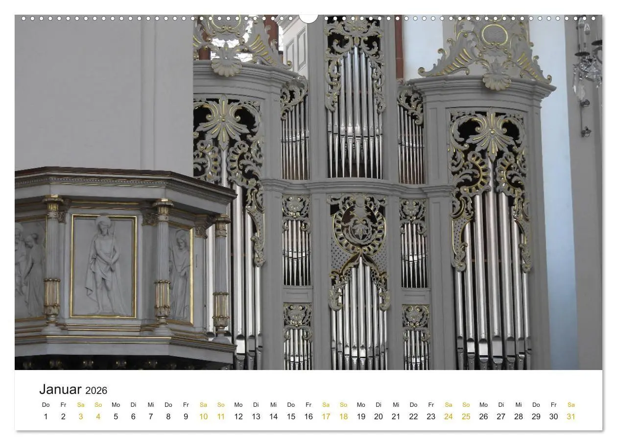 Bild: 9783457670491 | Fantastische Welt der Orgeln (hochwertiger Premium Wandkalender...