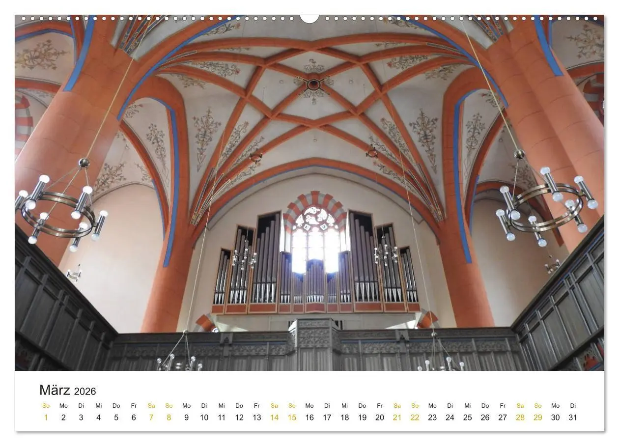 Bild: 9783457670491 | Fantastische Welt der Orgeln (hochwertiger Premium Wandkalender...