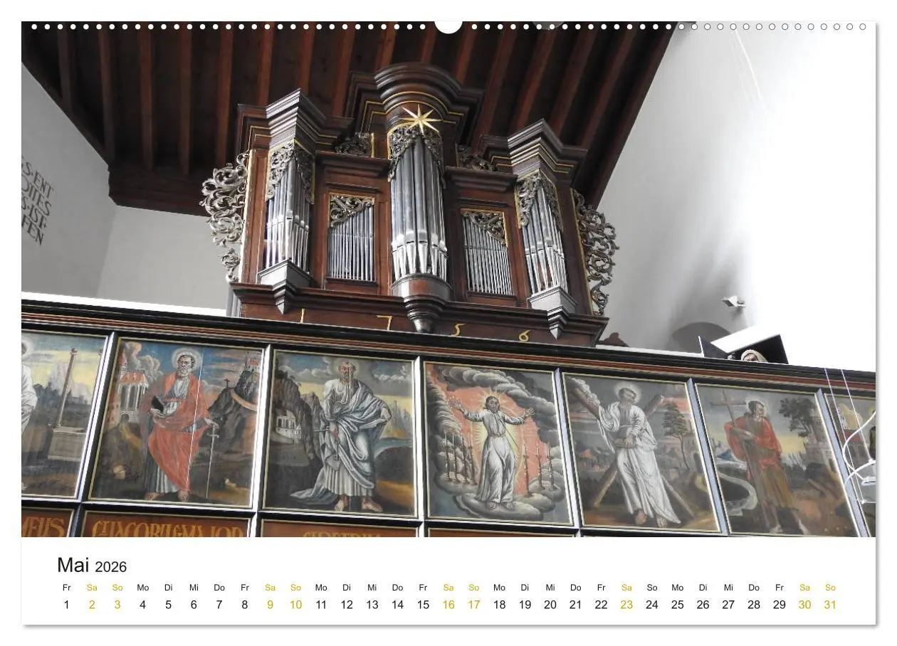 Bild: 9783457670491 | Fantastische Welt der Orgeln (hochwertiger Premium Wandkalender...