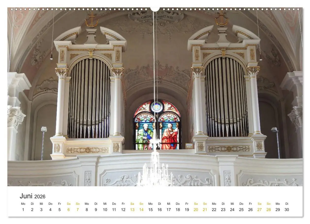 Bild: 9783457670491 | Fantastische Welt der Orgeln (hochwertiger Premium Wandkalender...
