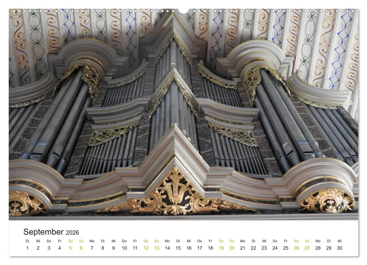 Bild: 9783457670491 | Fantastische Welt der Orgeln (hochwertiger Premium Wandkalender...