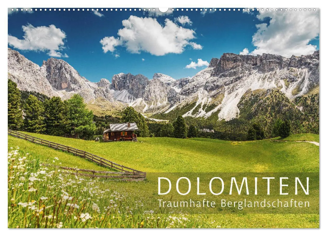 Cover: 9783457740491 | Dolomiten - Traumhafte Berglandschaften (Wandkalender 2026 DIN A2...