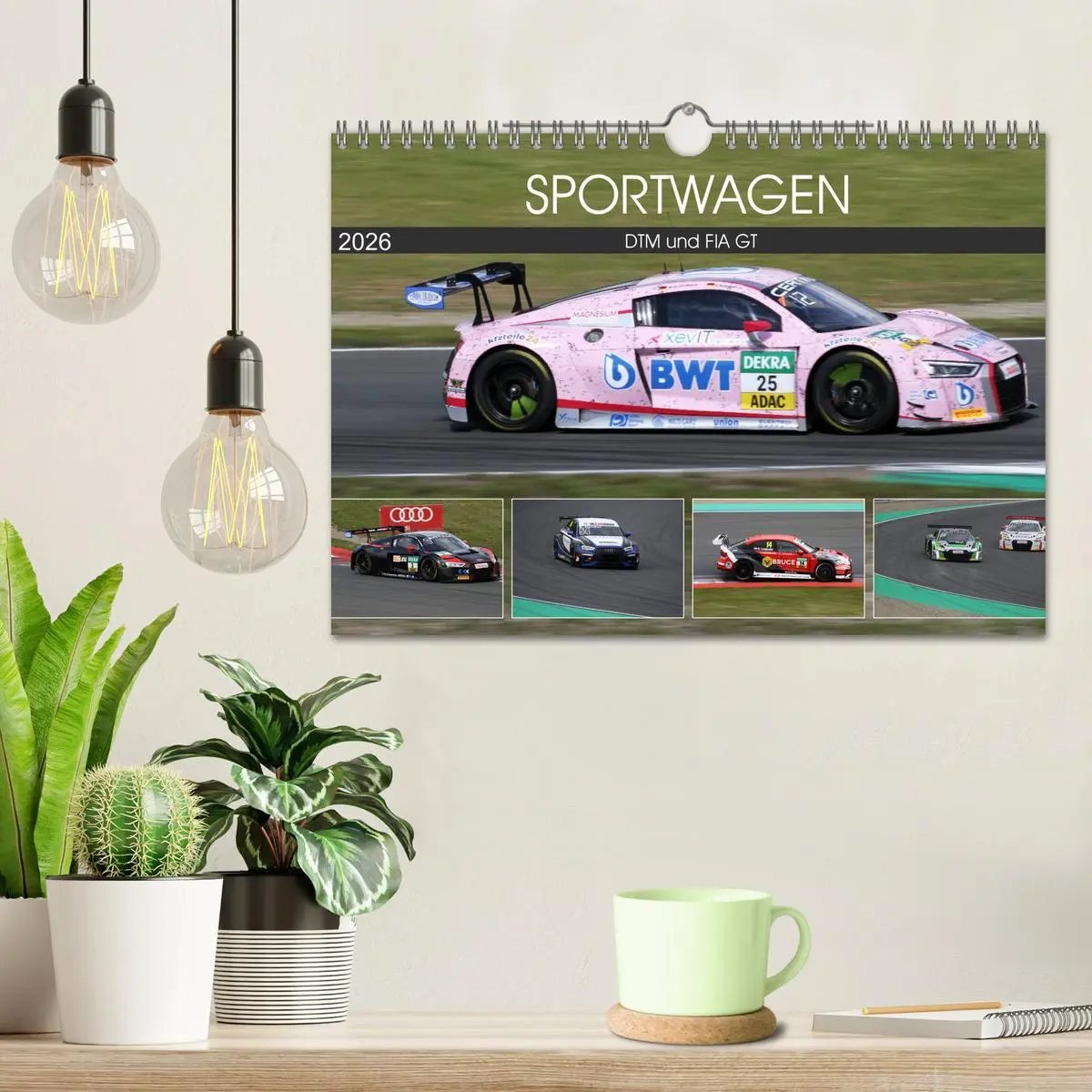 Bild: 9783516140491 | SPORTWAGEN DTM und FIA GT (Wandkalender 2026 DIN A4 quer), CALVENDO...