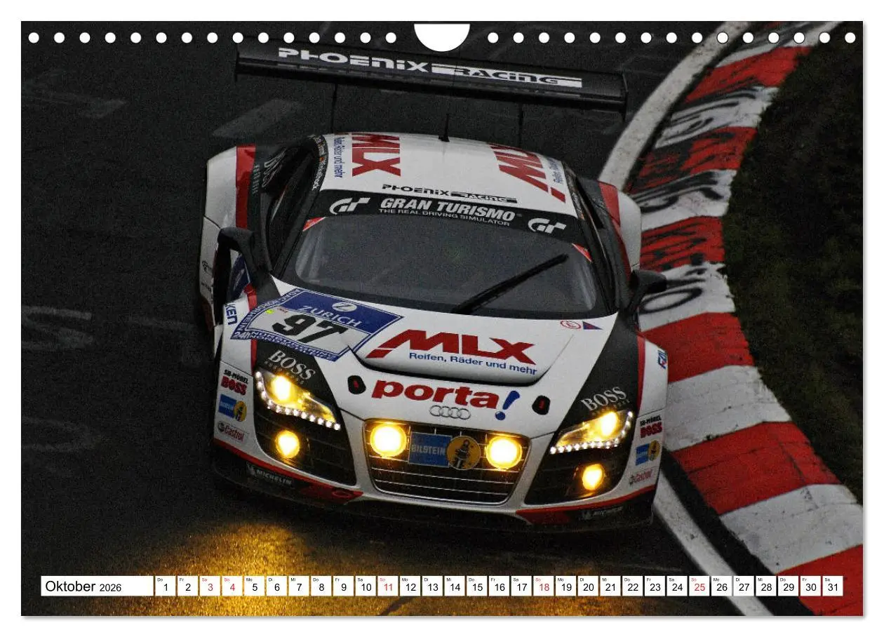 Bild: 9783516140491 | SPORTWAGEN DTM und FIA GT (Wandkalender 2026 DIN A4 quer), CALVENDO...