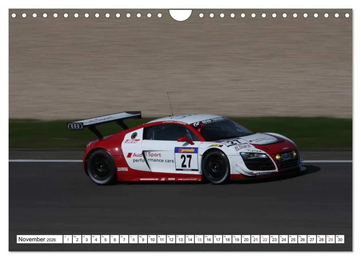 Bild: 9783516140491 | SPORTWAGEN DTM und FIA GT (Wandkalender 2026 DIN A4 quer), CALVENDO...