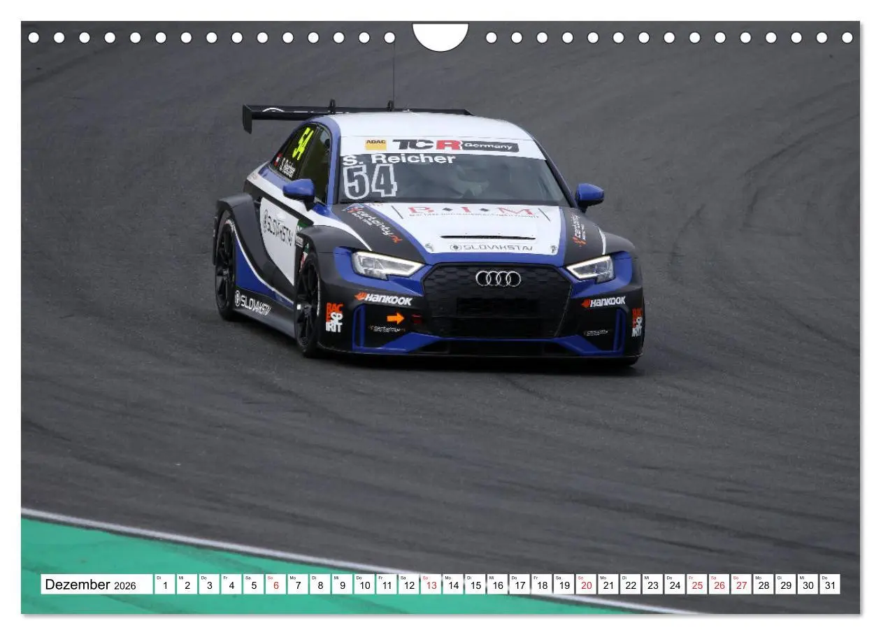Bild: 9783516140491 | SPORTWAGEN DTM und FIA GT (Wandkalender 2026 DIN A4 quer), CALVENDO...
