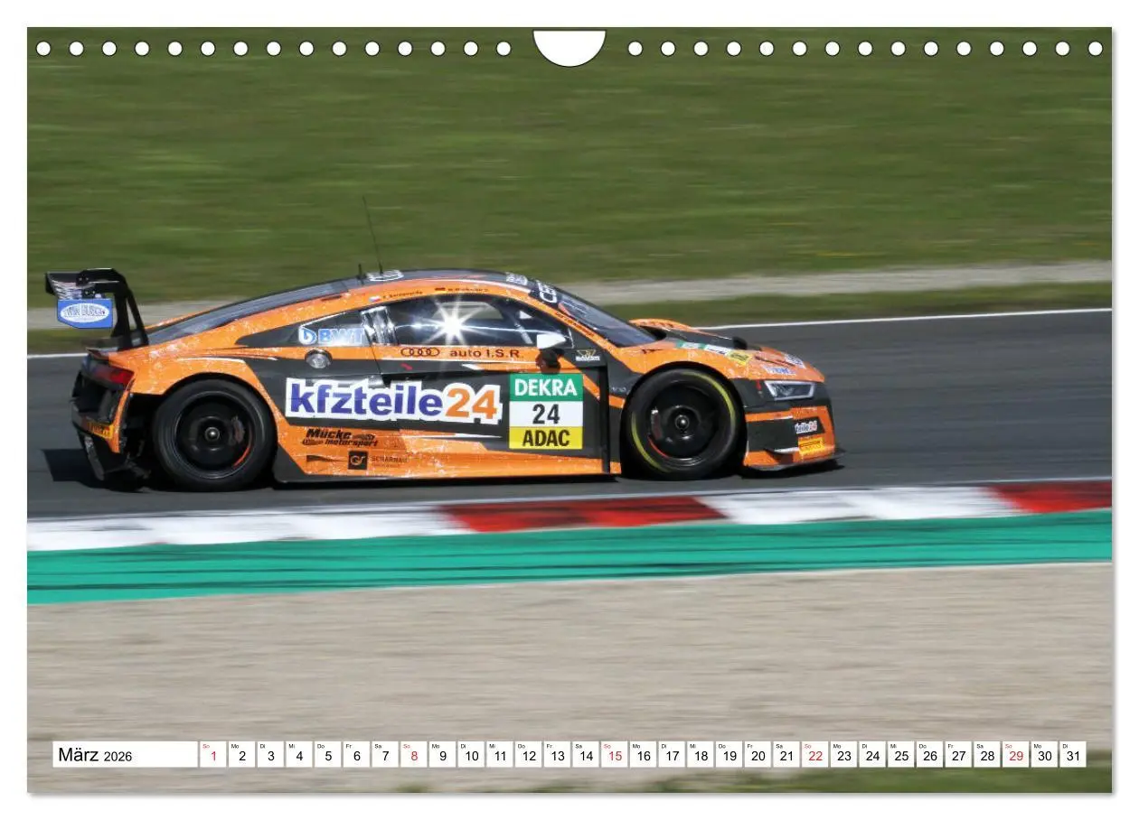 Bild: 9783516140491 | SPORTWAGEN DTM und FIA GT (Wandkalender 2026 DIN A4 quer), CALVENDO...