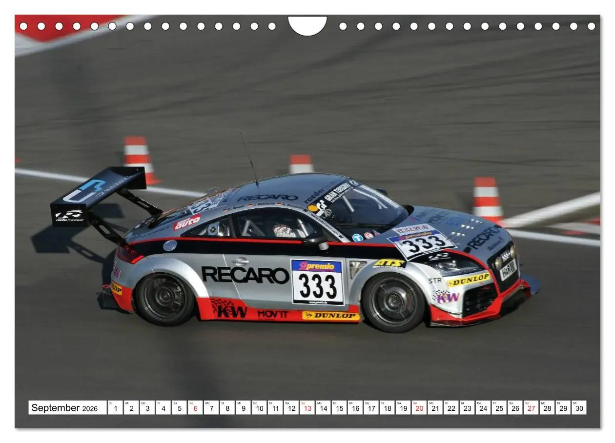 Bild: 9783516140491 | SPORTWAGEN DTM und FIA GT (Wandkalender 2026 DIN A4 quer), CALVENDO...