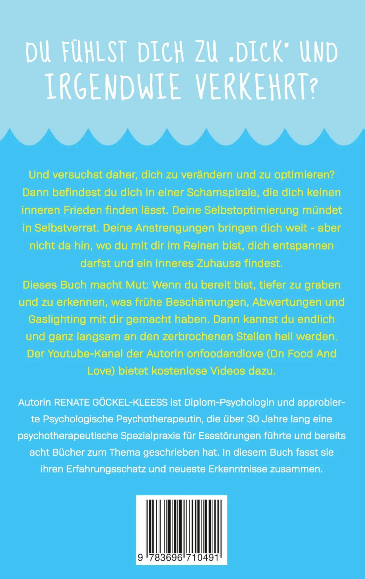 Rückseite: 9783696710491 | Eigentlich wollte ich nur abnehmen! | Renate Göckel-Kleess | Buch
