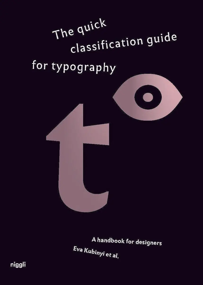 Cover: 9783721210491 | The quick classification guide for typography | Eva Kubinyi | Buch