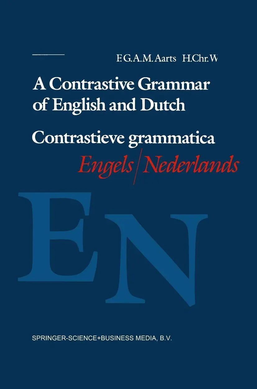 Cover: 9789068900491 | A Contrastive Grammar of English and Dutch / Contrastieve...