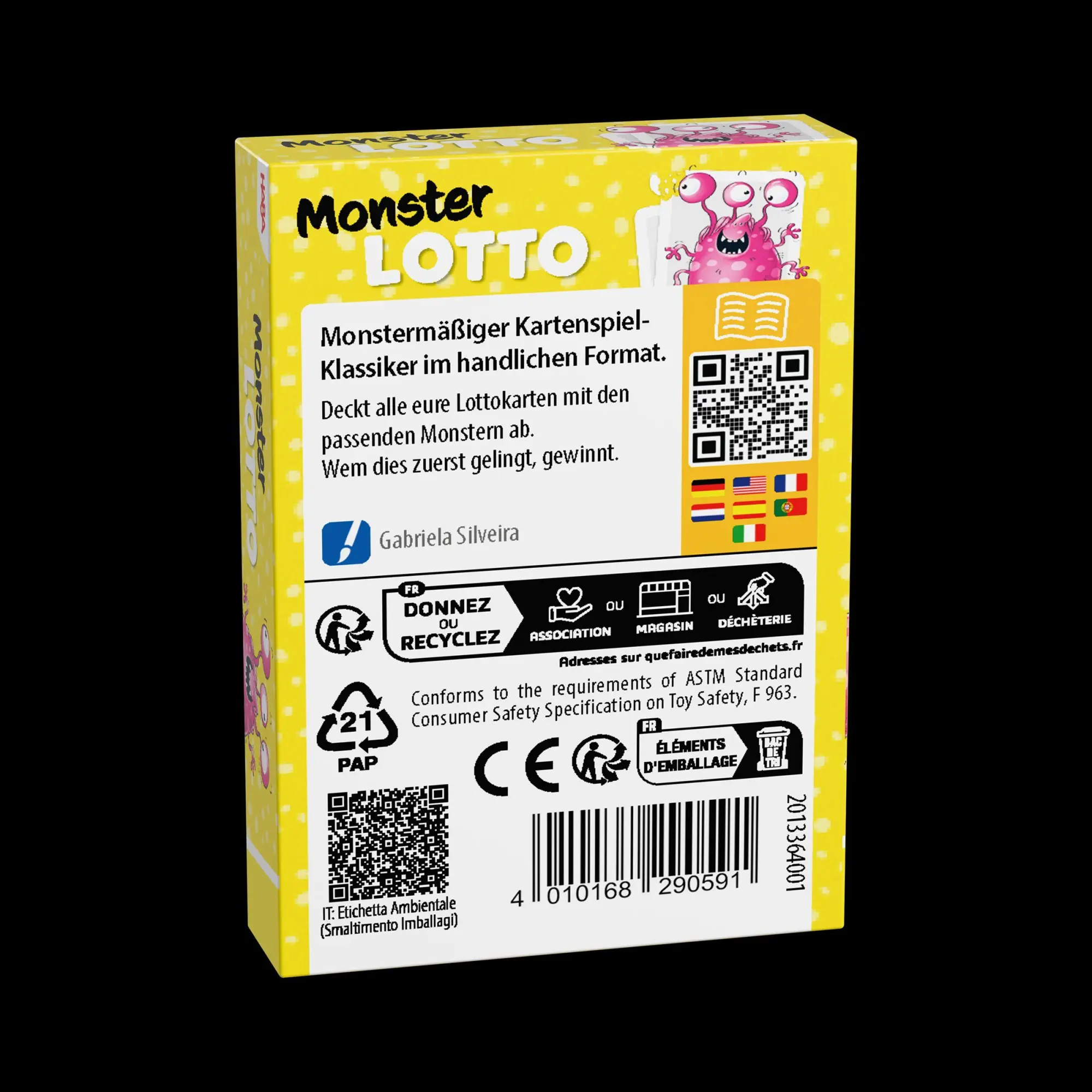 Bild: 4010168290591 | Monster Lotto | Spiel | Deutsch | 2025 | HABA Sales GmbH &amp; Co.KG